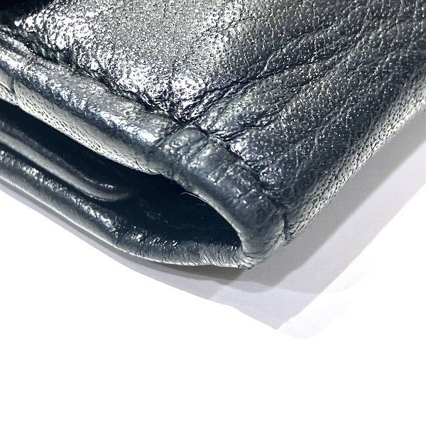 Bvlgari Bvlgari Bvlgari Leather PVC Canvas Wallet Canvas Short Wallet 30168 in Good Condition Size ONE SIZE - 7 Thumbnail