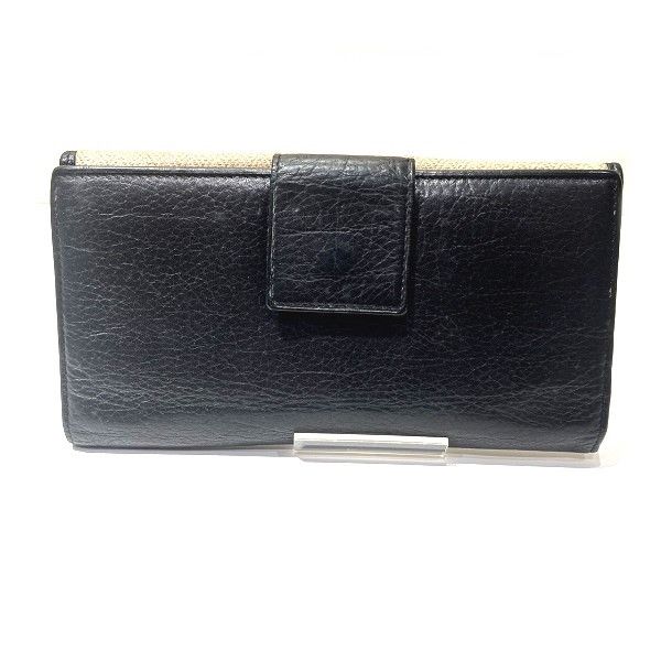 Bvlgari Bvlgari Bvlgari Leather PVC Canvas Wallet Canvas Short Wallet 30168 in Good Condition Size ONE SIZE - 9 Thumbnail