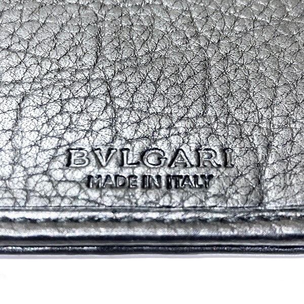 Bvlgari Bvlgari Bvlgari Leather PVC Canvas Wallet Canvas Short Wallet 30168 in Good Condition Size ONE SIZE - 4 Thumbnail
