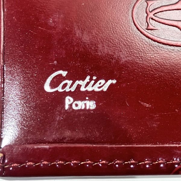 Cartier Cartier Cartier Happy Birthday Bifold Wallet L3000347 Leather Short Wallet L3000347 in Good Condition Size ONE SIZE - 4 Thumbnail