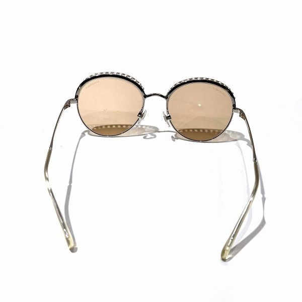 Chanel Chanel Chanel 4247-H Pearl Sunglasses Metal Sunglasses 4247-H in Great Condition Size ONE SIZE - 2 Thumbnail