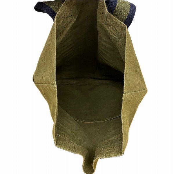 Hermes Hermes Hermes Canvas Cabas Tote Bag Canvas Handbag in Good Condition Size ONE SIZE - 6 Thumbnail