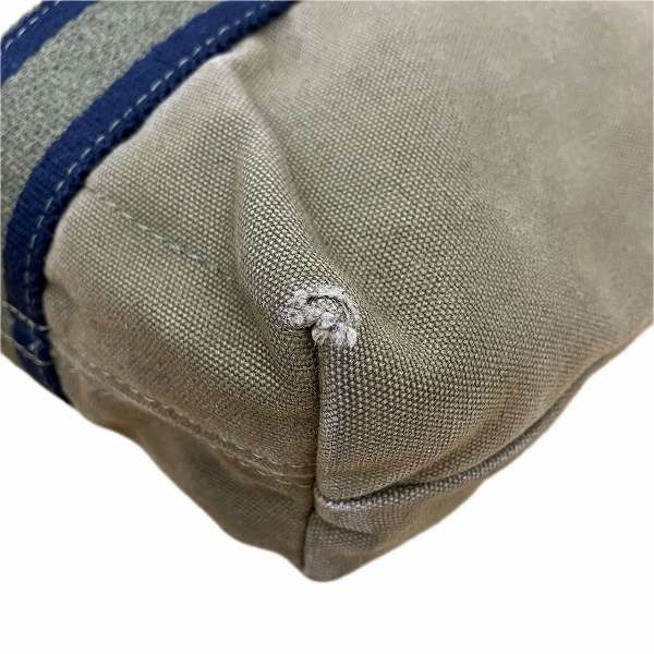 Hermes Hermes Hermes Canvas Cabas Tote Bag Canvas Handbag in Good Condition Size ONE SIZE - 4 Thumbnail