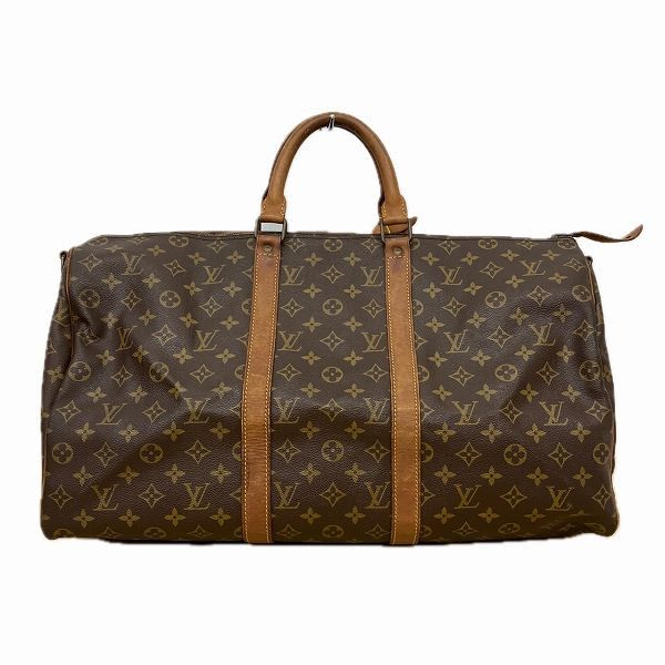 Louis Vuitton Louis Vuitton Louis Vuitton Monogram Keepall Bandouliere 50 Bag Canvas Travel Bag M41416 in Fair Condition Size ONE SIZE - 2 Thumbnail