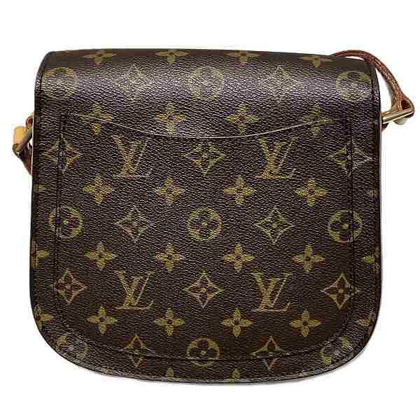 Louis Vuitton Louis Vuitton Louis Vuitton Monogram Sangle MM Shoulder Bag Canvas Crossbody Bag M51243 in Fair Condition Size ONE SIZE - 2 Thumbnail