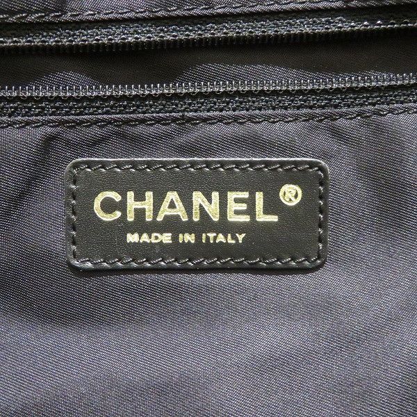 Chanel Chanel Chanel Nylon Leather Tote Bag Canvas Tote Bag 10513118 in Great Condition Size ONE SIZE - 5 Thumbnail