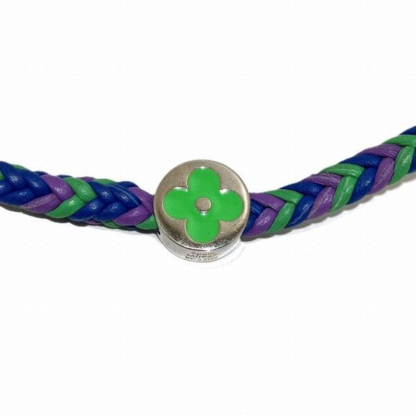 Louis Vuitton Louis Vuitton Louis Vuitton Friendship Bracelet M0967 Leather Bracelet M0967 in Good Condition Size ONE SIZE - 5 Thumbnail