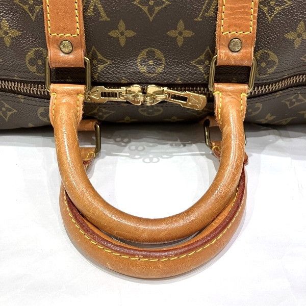 Louis Vuitton Louis Vuitton Louis Vuitton Monogram Keepall 45 Bag M41428 Canvas Travel Bag M41428 in Good Condition Size ONE SIZE - 9 Thumbnail