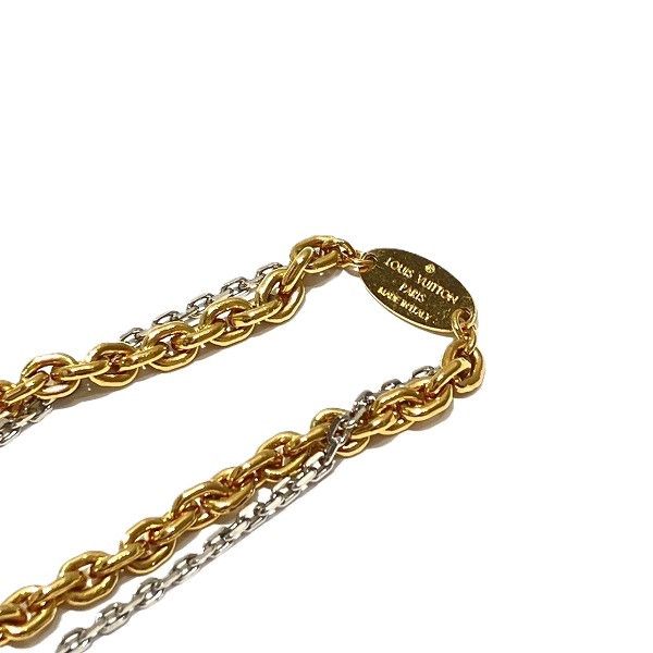 Louis Vuitton Louis Vuitton Louis Vuitton Louise Necklace M64281 Metal Necklace M64281 in Good Condition Size ONE SIZE - 2 Thumbnail