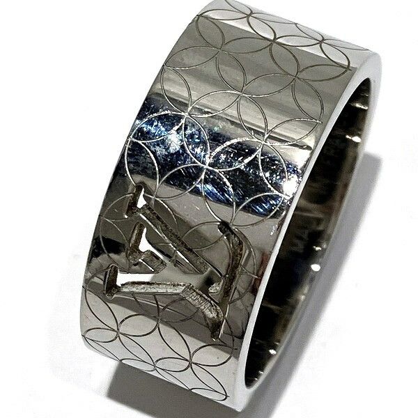 Louis Vuitton Louis Vuitton Louis Vuitton Champs Elysees Ring M65454 Metal Ring M65454 in Good Condition Size ONE SIZE - 6 Thumbnail