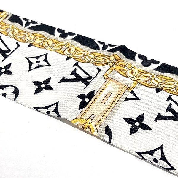 Louis Vuitton Louis Vuitton Louis Vuitton Silk Monogram Scarf M78656 Canvas Scarf M78656 in Good Condition Size ONE SIZE - 5 Thumbnail