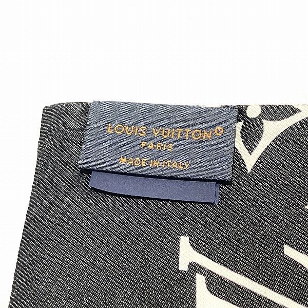 Louis Vuitton Louis Vuitton Louis Vuitton Silk Monogram Scarf M78656 Canvas Scarf M78656 in Good Condition Size ONE SIZE - 3 Thumbnail