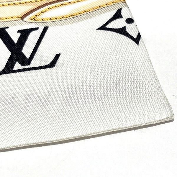 Louis Vuitton Louis Vuitton Louis Vuitton Silk Monogram Scarf M78656 Canvas Scarf M78656 in Good Condition Size ONE SIZE - 4 Thumbnail