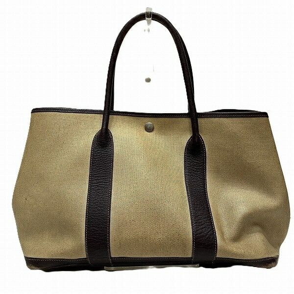 Hermes Hermes Hermes Garden Party PM Tote Bag Canvas Tote Bag in Good Condition Size ONE SIZE - 2 Thumbnail