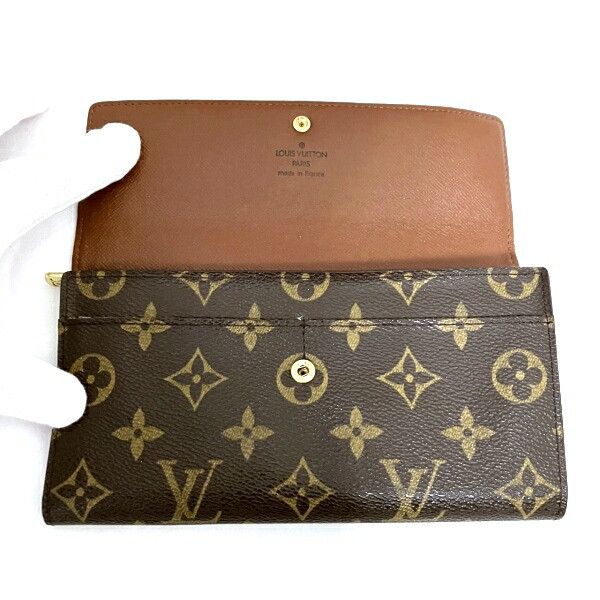 Louis Vuitton Louis Vuitton Louis Vuitton Monogram Wallet M61725 Canvas Long Wallet M61725 in Good Condition Size ONE SIZE - 2 Thumbnail