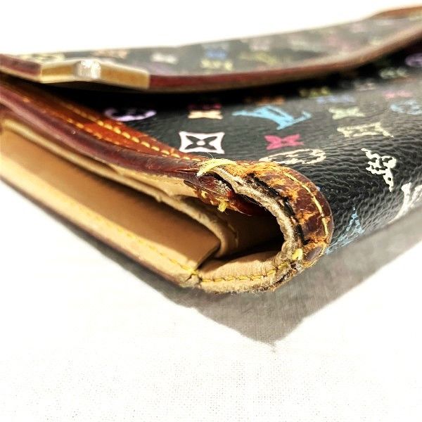 Louis Vuitton Louis Vuitton Louis Vuitton Monogram Multicolor Wallet M92658 Canvas Long Wallet M92658 in Fair Condition Size ONE SIZE - 3 Thumbnail