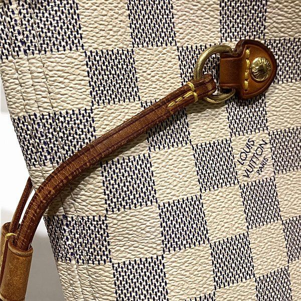 Louis Vuitton Louis Vuitton Louis Vuitton Neverfull MM Tote Bag N51107 Canvas Tote Bag N51107 in Good Condition Size ONE SIZE - 9 Thumbnail