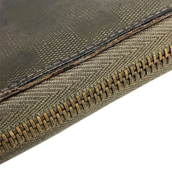 Gucci Gucci Gucci GG Imprime Long Wallet Unisex Canvas Long Wallet 212110 in Fair Condition Size ONE SIZE - 7 Thumbnail