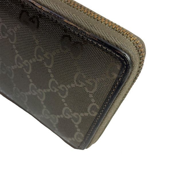 Gucci Gucci Gucci GG Imprime Long Wallet Unisex Canvas Long Wallet 212110 in Fair Condition Size ONE SIZE - 3 Thumbnail