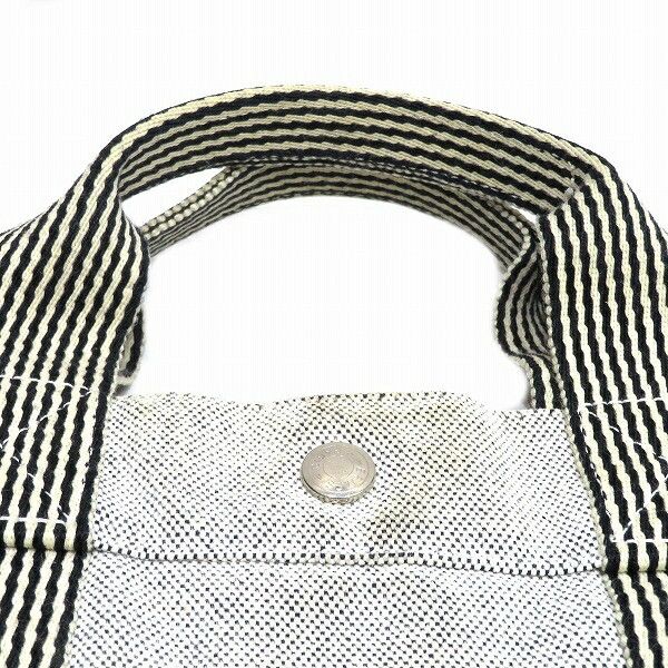 Hermes Hermes Hermes Canvas New Fourre-Tout MM Handbag Canvas Handbag in Good Condition Size ONE SIZE - 9 Thumbnail