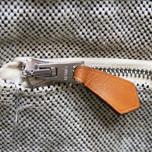 Hermes Hermes Hermes Canvas New Fourre-Tout MM Handbag Canvas Handbag in Good Condition Size ONE SIZE - 4 Thumbnail