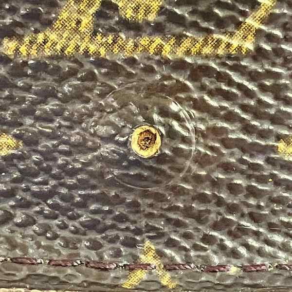 Louis Vuitton Louis Vuitton Louis Vuitton Monogram Wallet M61730 Canvas Short Wallet M61730 in Fair Condition Size ONE SIZE - 6 Thumbnail