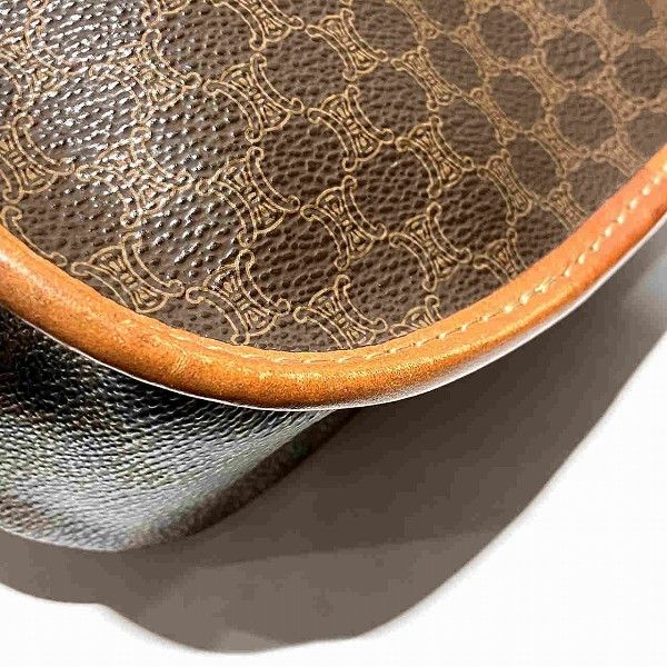 Celine Celine Celine Macadam PVC Shoulder Bag Canvas Shoulder Bag in Fair Condition Size ONE SIZE - 4 Thumbnail