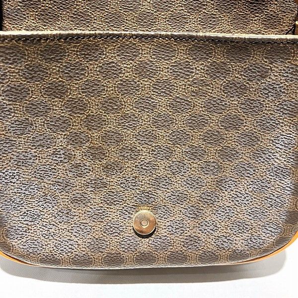 Celine Celine Celine Macadam PVC Shoulder Bag Canvas Shoulder Bag in Fair Condition Size ONE SIZE - 7 Thumbnail