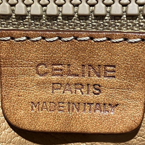 Celine Celine Celine Macadam Bag PVC Leather Shoulder Handbag Canvas Shoulder Bag in Fair Condition Size ONE SIZE - 5 Thumbnail