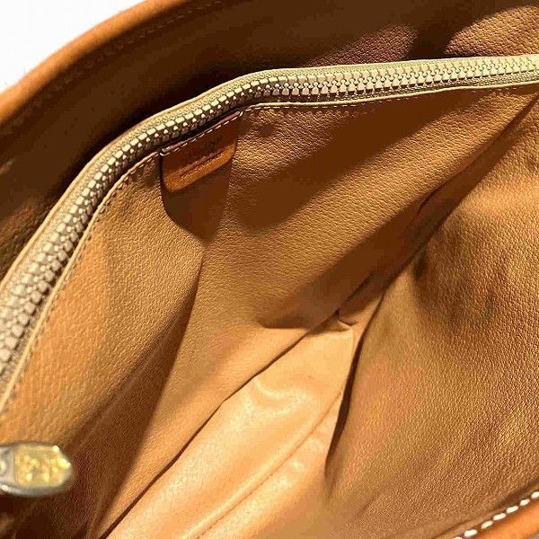 Celine Celine Celine Macadam Bag PVC Leather Shoulder Handbag Canvas Shoulder Bag in Fair Condition Size ONE SIZE - 6 Thumbnail