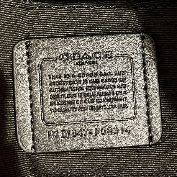 Coach Coach Coach Signature Backpack F58314 Canvas Backpack F58314 in Pristine Condition Size ONE SIZE - 5 Thumbnail