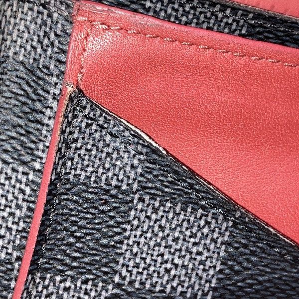Louis Vuitton Louis Vuitton Louis Vuitton Damier Graphite Wallet N63260 Canvas Short Wallet N63260 in Good Condition Size ONE SIZE - 6 Thumbnail