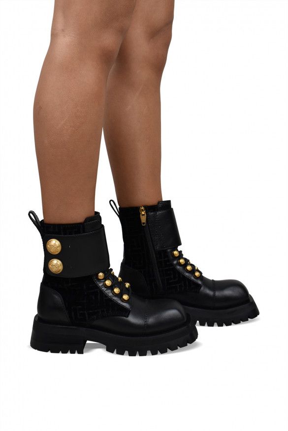 Balmain Ranger Army Boots Size US 6 / IT 36 - 2 Thumbnail