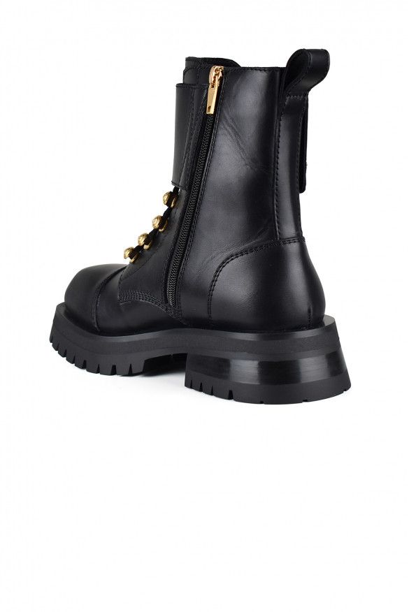 Balmain Ranger Army Boots Size US 5 / IT 35 - 4 Thumbnail