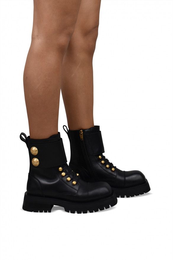 Balmain Ranger Army Boots Size US 7 / IT 37 - 2 Thumbnail
