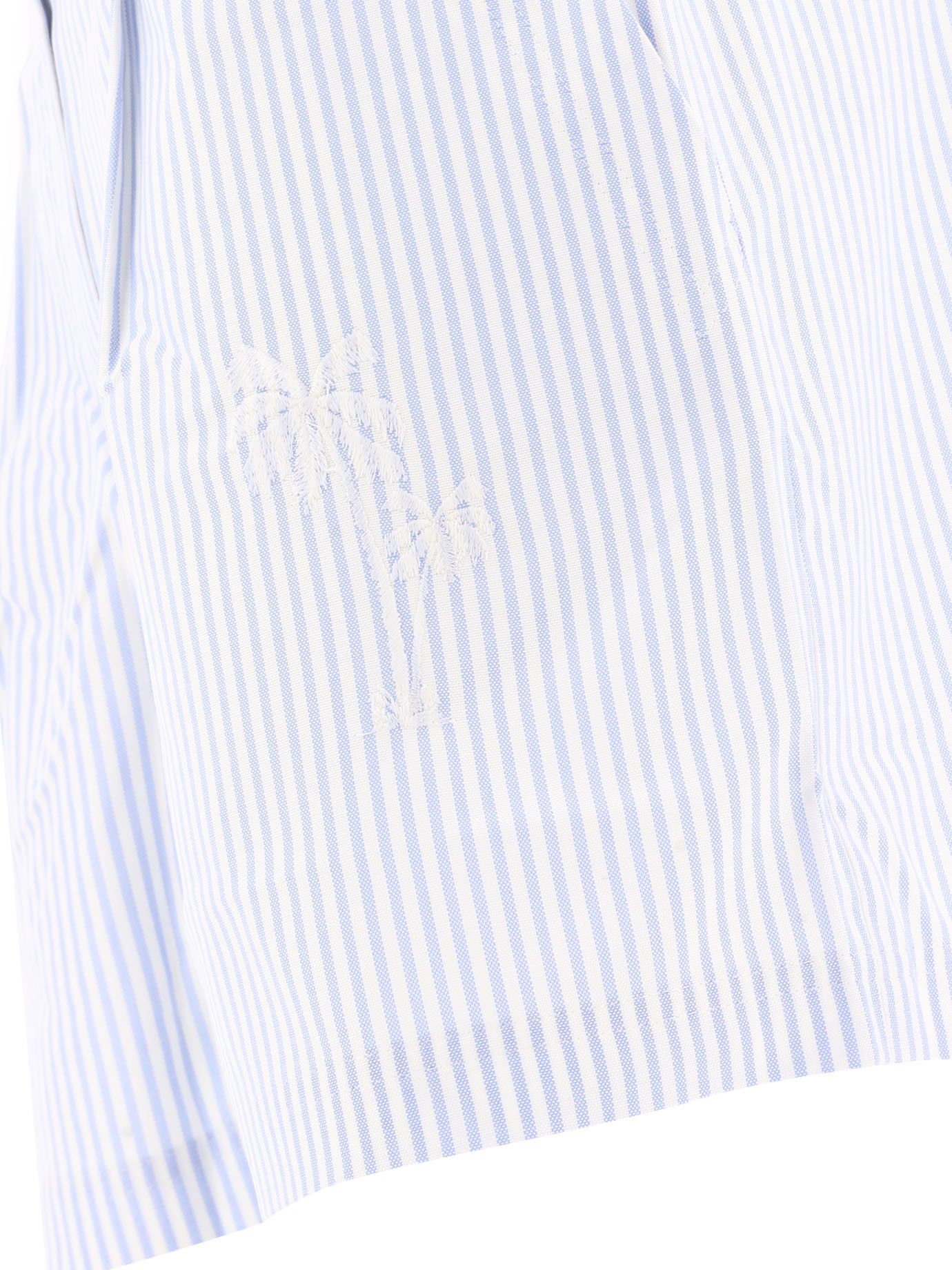 Palm Angels Striped Boxer Shorts Size 34" / US 12 / IT 48 - 4 Thumbnail