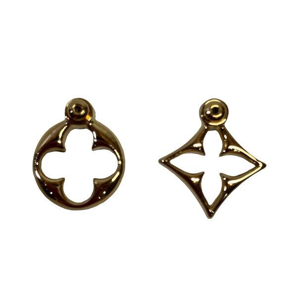 Louis Vuitton Louis Vuitton Louis Vuitton Monogram Flowergram Earrings M00770 Metal Earrings M00770 in Great Condition Size ONE SIZE - 4 Thumbnail