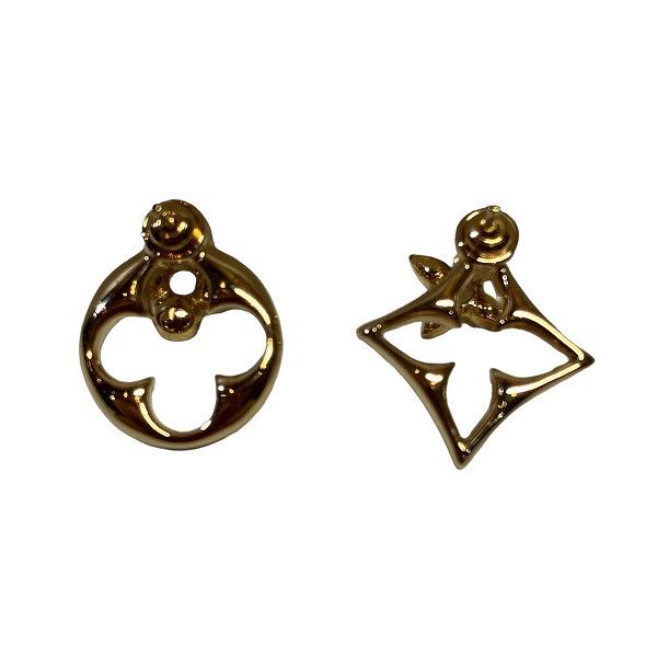 Louis Vuitton Louis Vuitton Louis Vuitton Monogram Flowergram Earrings M00770 Metal Earrings M00770 in Great Condition Size ONE SIZE - 3 Thumbnail