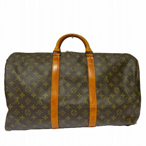 Louis Vuitton Louis Vuitton Louis Vuitton Monogram Keepall 50 Bandouliere Bag Canvas Travel Bag M41416 in Good Condition Size ONE SIZE - 2 Thumbnail