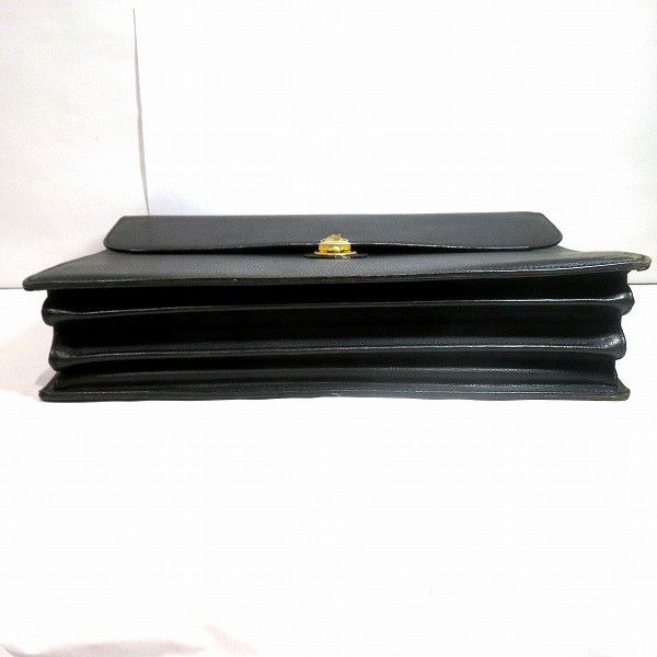 Burberry Burberry Burberry Leather Briefcase Business Bag Leather Business Bag in Good Condition Size ONE SIZE - 3 Thumbnail