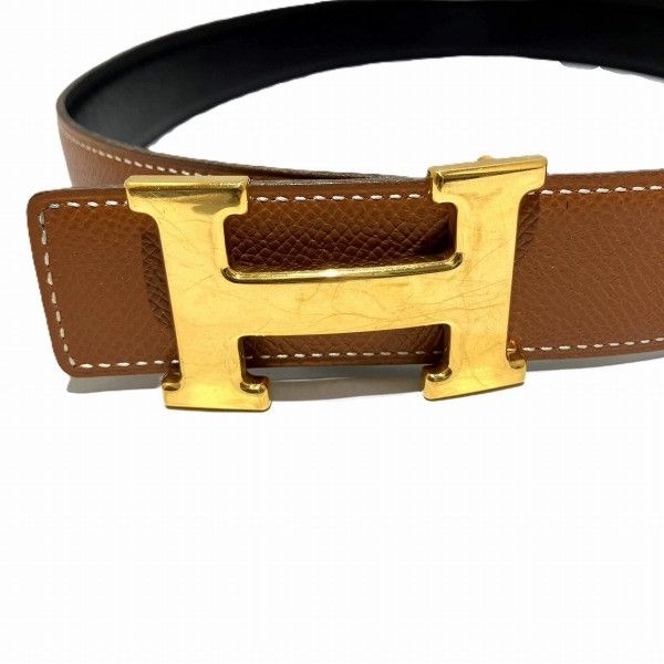 Hermes Hermes Hermes Constance Reversible Belt Leather Belt in Good Condition Size ONE SIZE - 8 Thumbnail