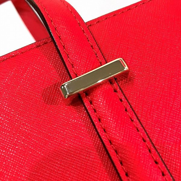 Kate Spade Kate Spade Kate Spade 2way Leather Red Handbag Leather Handbag in Great Condition Size ONE SIZE - 9 Thumbnail