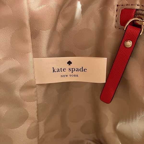 Kate Spade Kate Spade Kate Spade 2way Leather Red Handbag Leather Handbag in Great Condition Size ONE SIZE - 5 Thumbnail