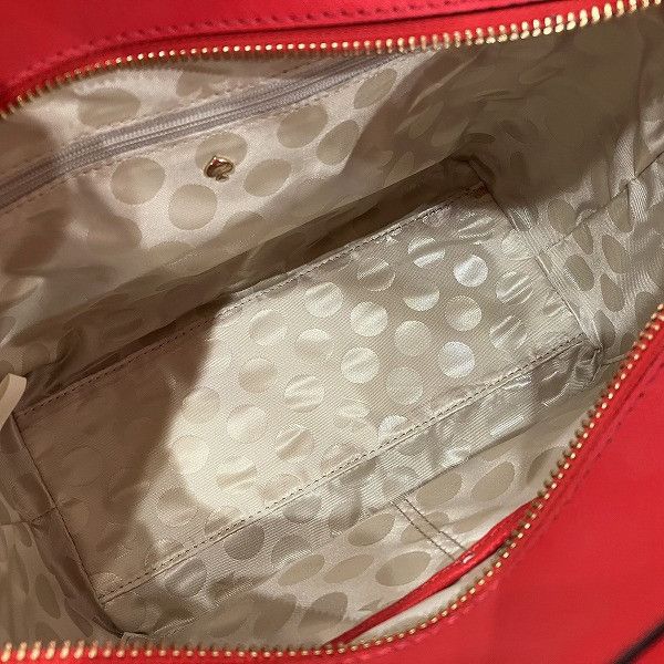 Kate Spade Kate Spade Kate Spade 2way Leather Red Handbag Leather Handbag in Great Condition Size ONE SIZE - 6 Thumbnail