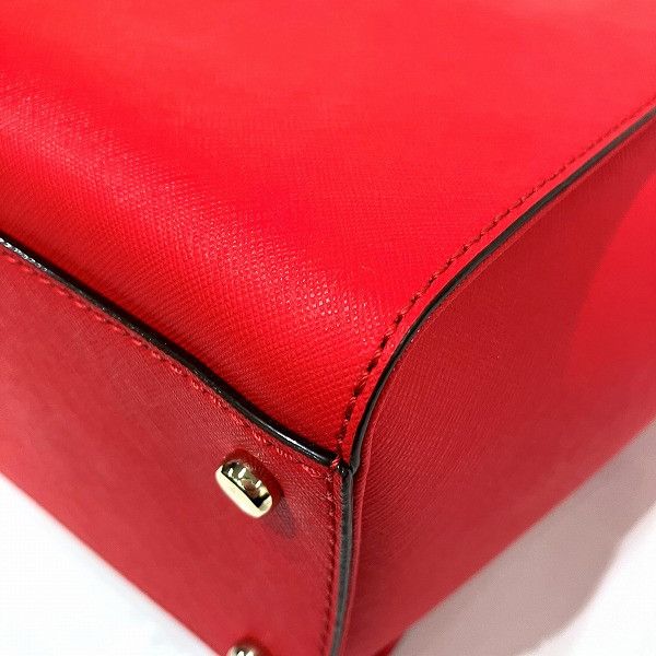 Kate Spade Kate Spade Kate Spade 2way Leather Red Handbag Leather Handbag in Great Condition Size ONE SIZE - 4 Thumbnail