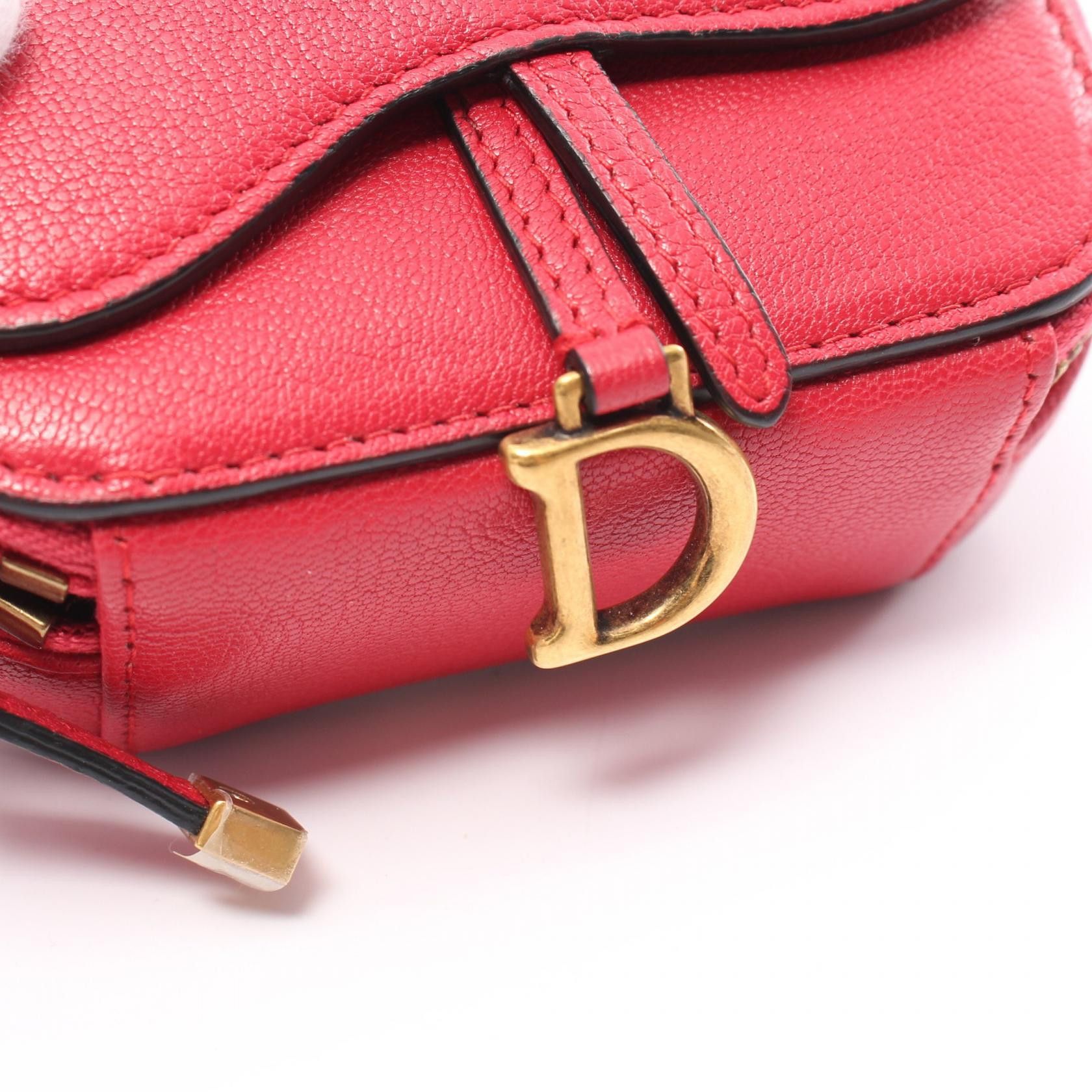 Dior Dior Saddle Shoulder Bag Leather Shoulder Bag in Very Good Condition Size ONE SIZE - 5 Thumbnail