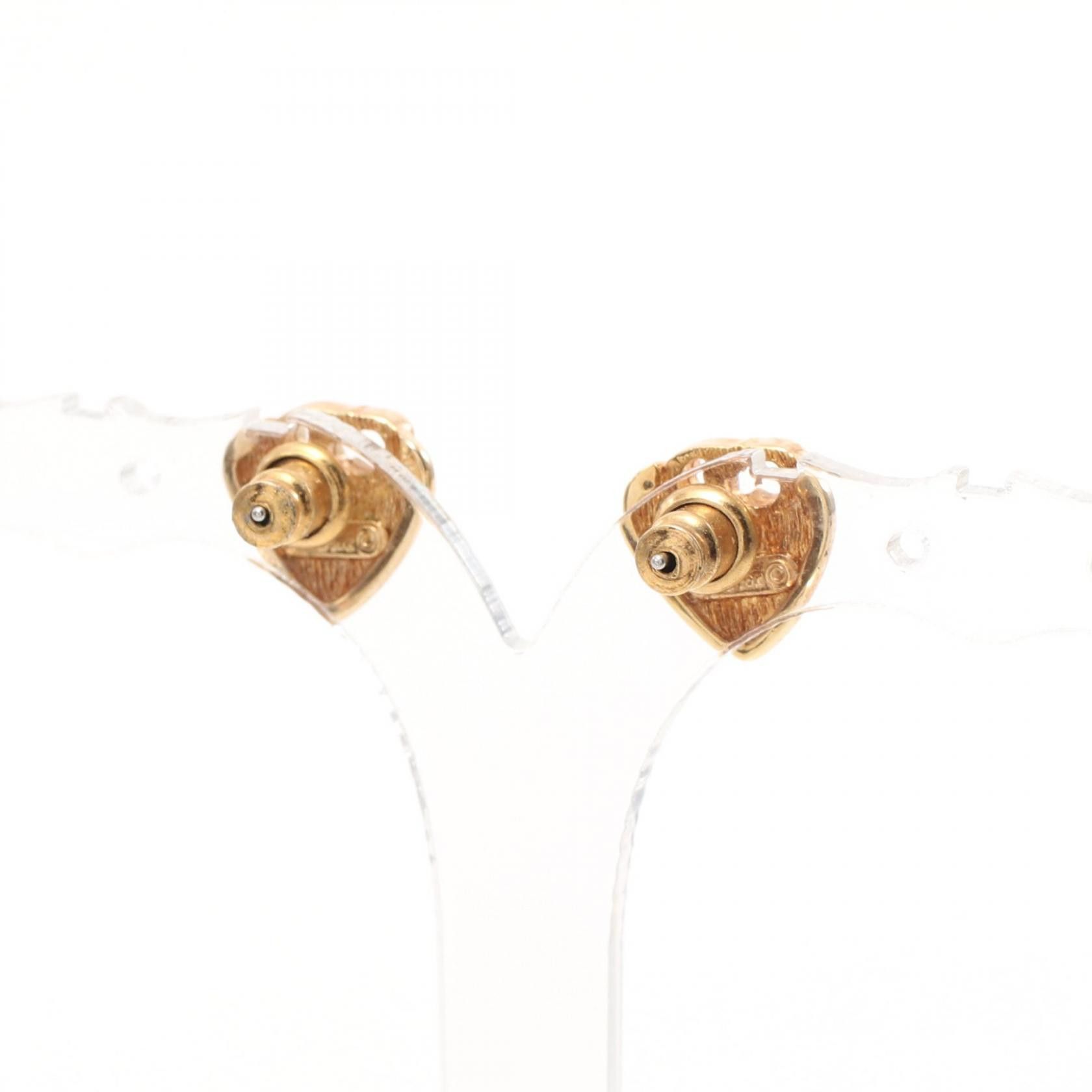 Dior Dior CD Rhinestone Stud Earrings Metal Earrings in Great Condition Size ONE SIZE - 2 Thumbnail
