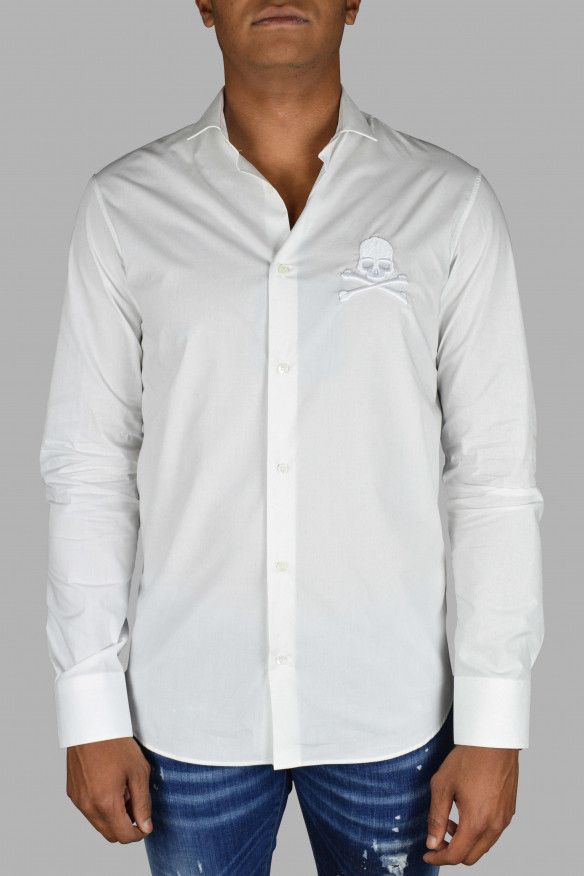 Philipp Plein Diamond Cut LS Skull Shirt Size US S / EU 44-46 / 1 - 2 Thumbnail
