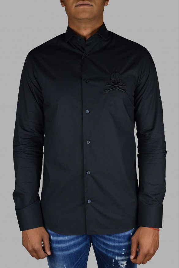 Philipp Plein Diamond Cut LS Skull Shirt Size US S / EU 44-46 / 1 - 2 Thumbnail