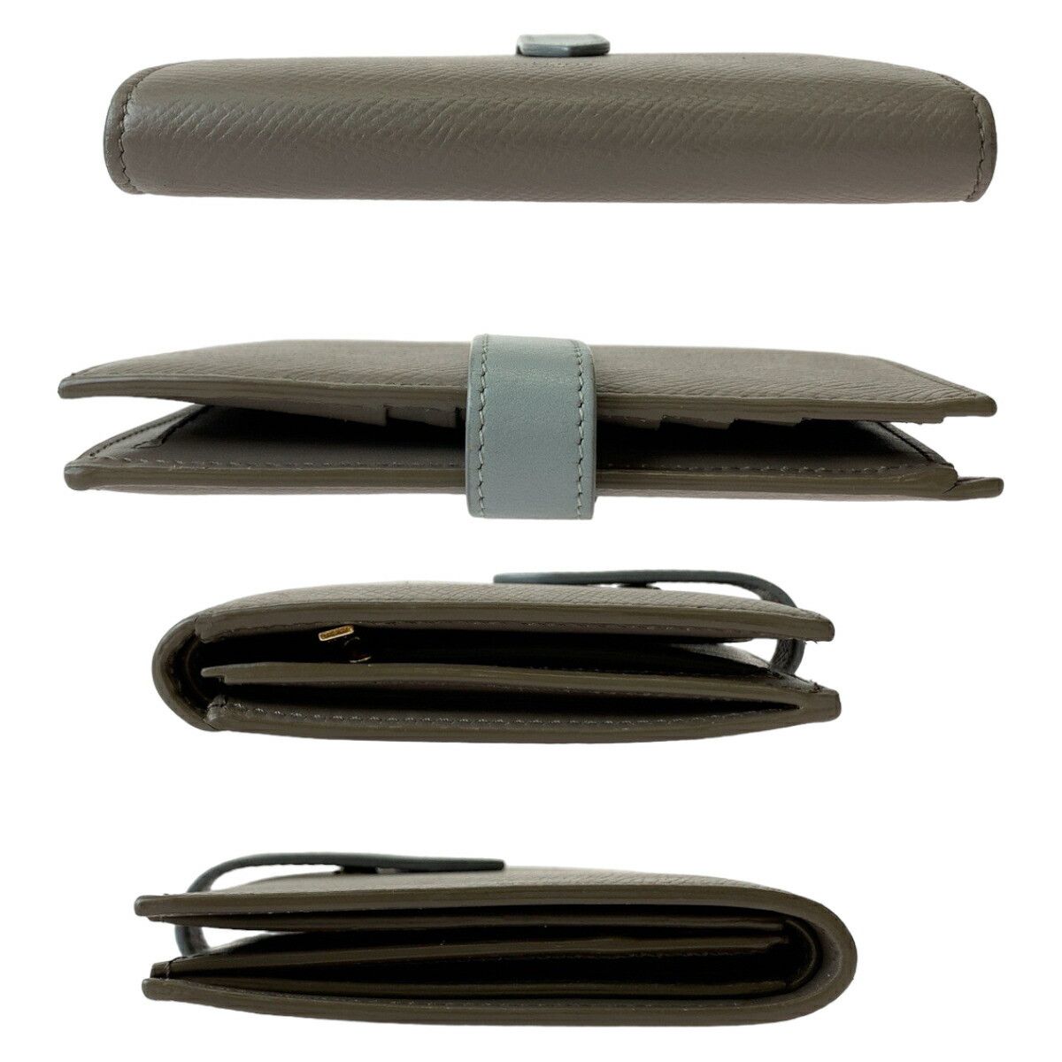 Celine Celine Celine Medium Strap Compact Wallet PVC Canvas Short Wallet 10B643BBRU in Very Good Condition Size ONE SIZE - 9 Thumbnail